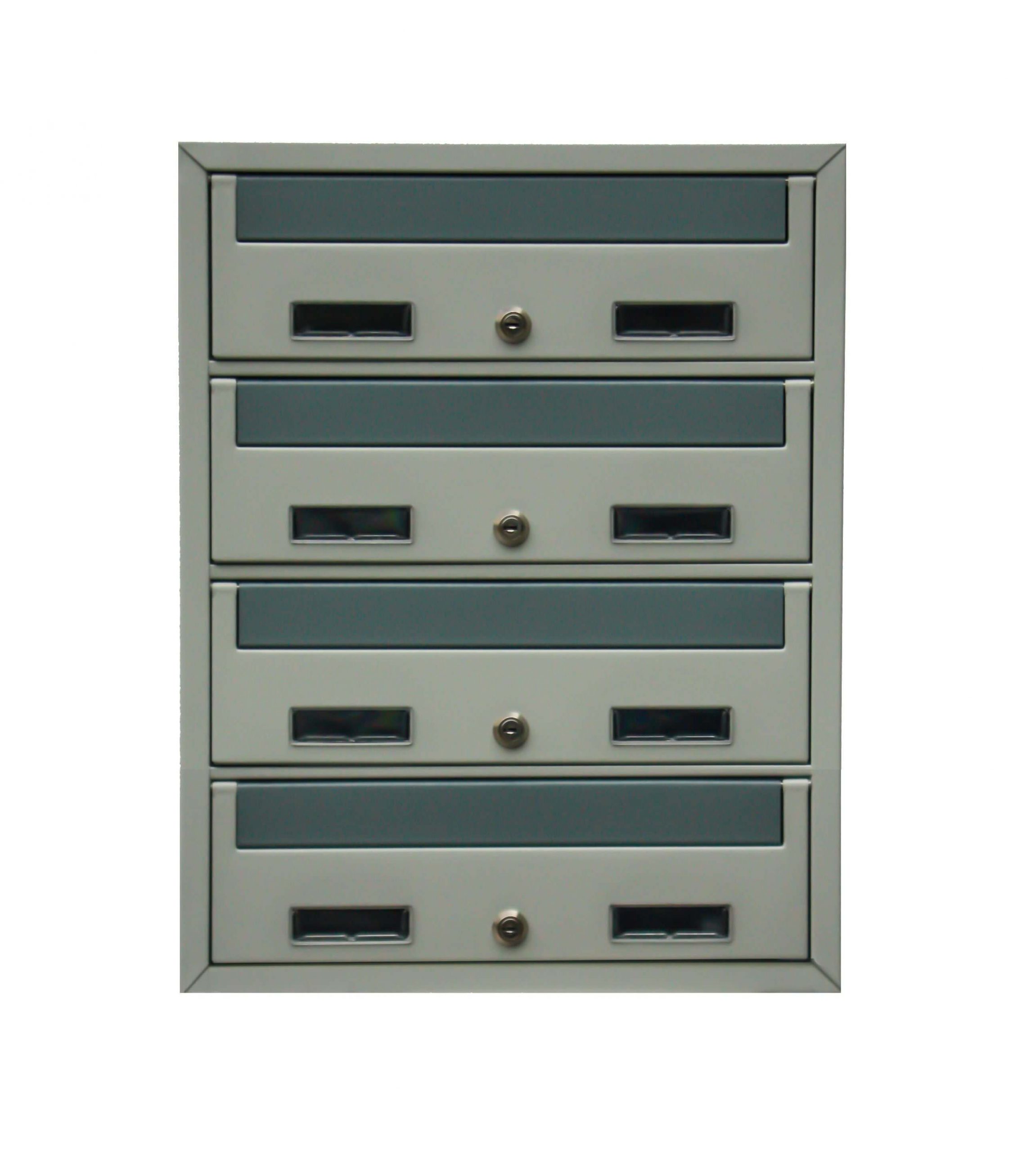 Cutii postale E110 cu 4 compartimente