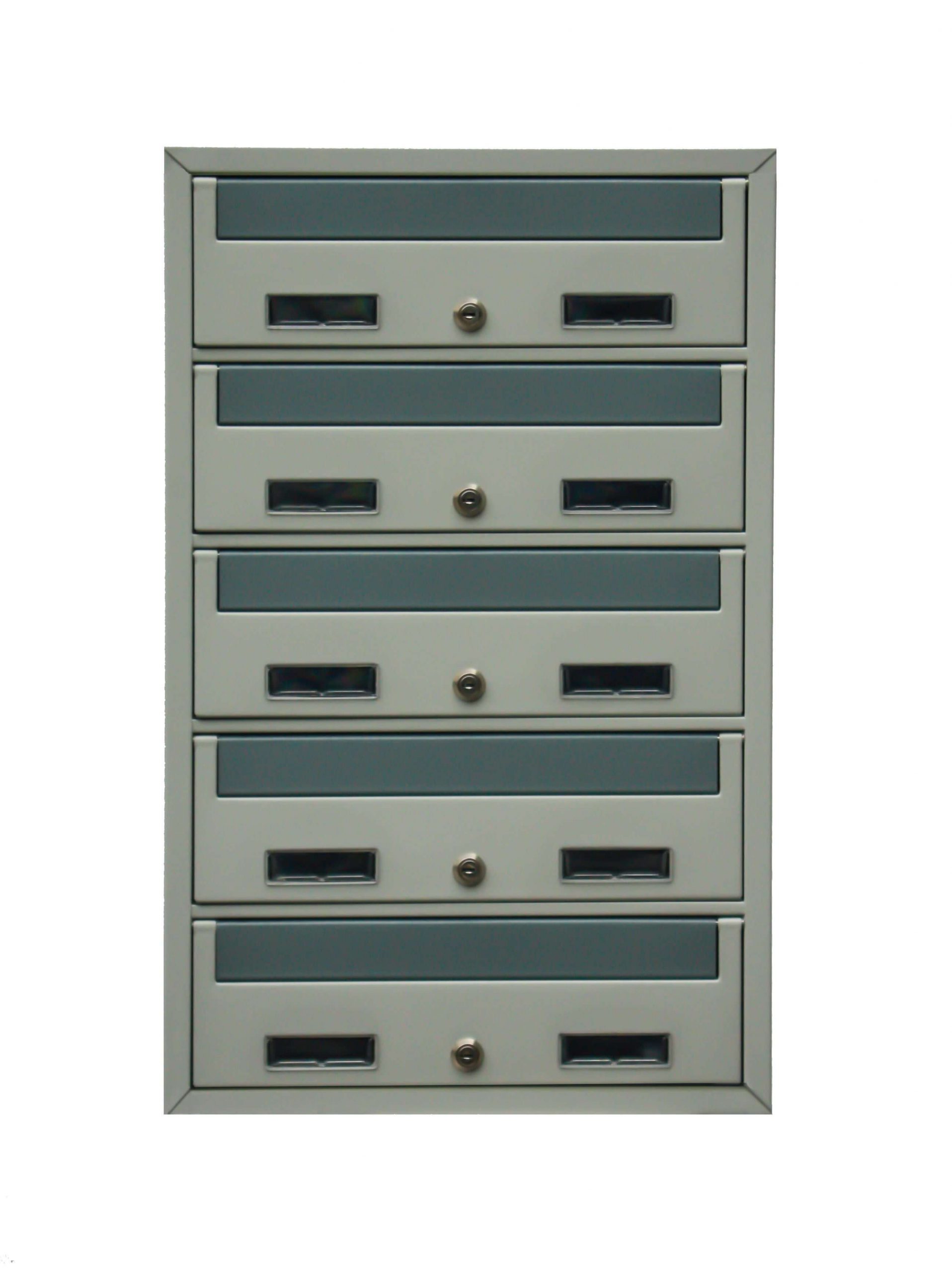 Cutii postale E110 cu 5 compartimente