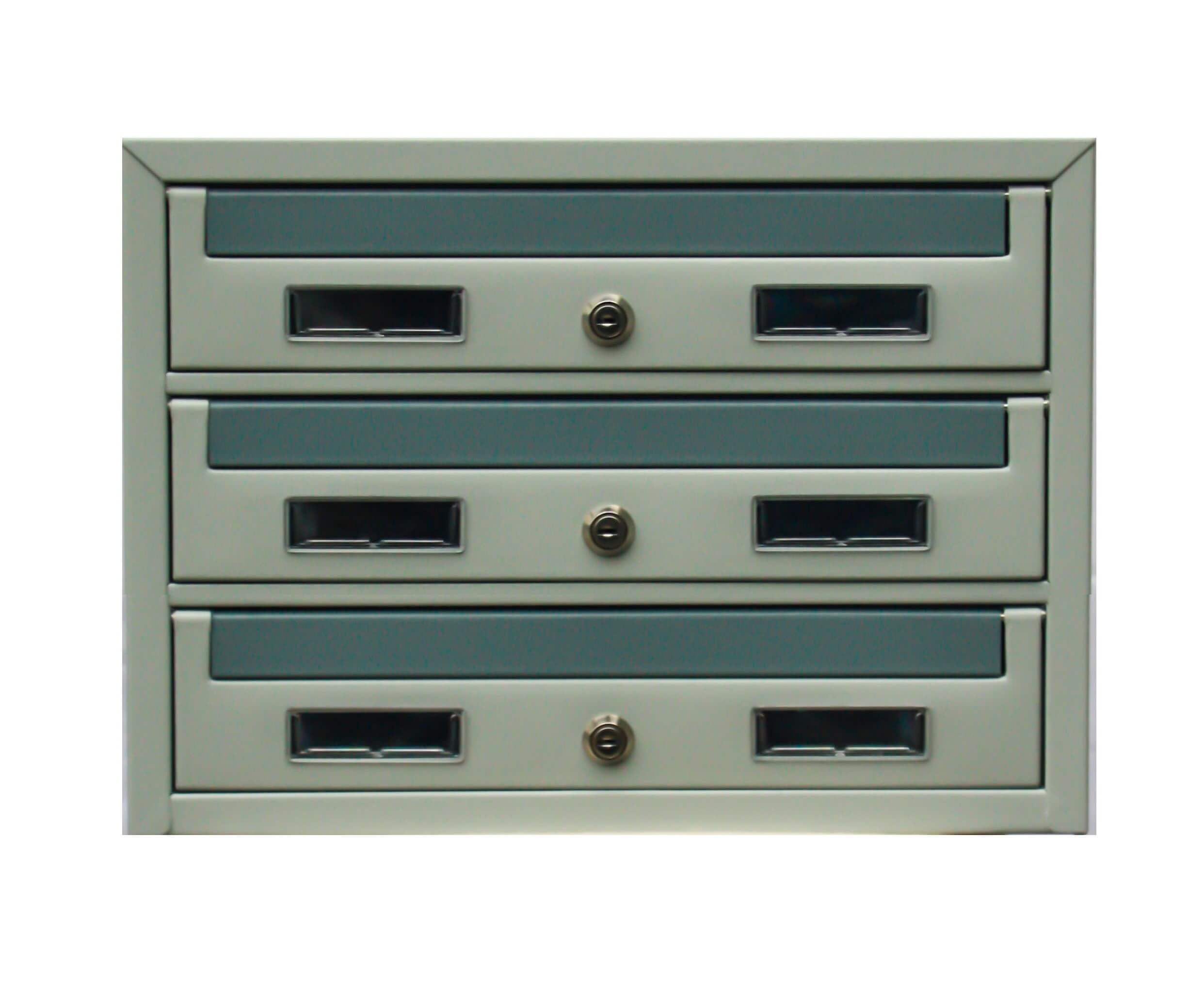 Cutii postale E76 cu 3 compartimente