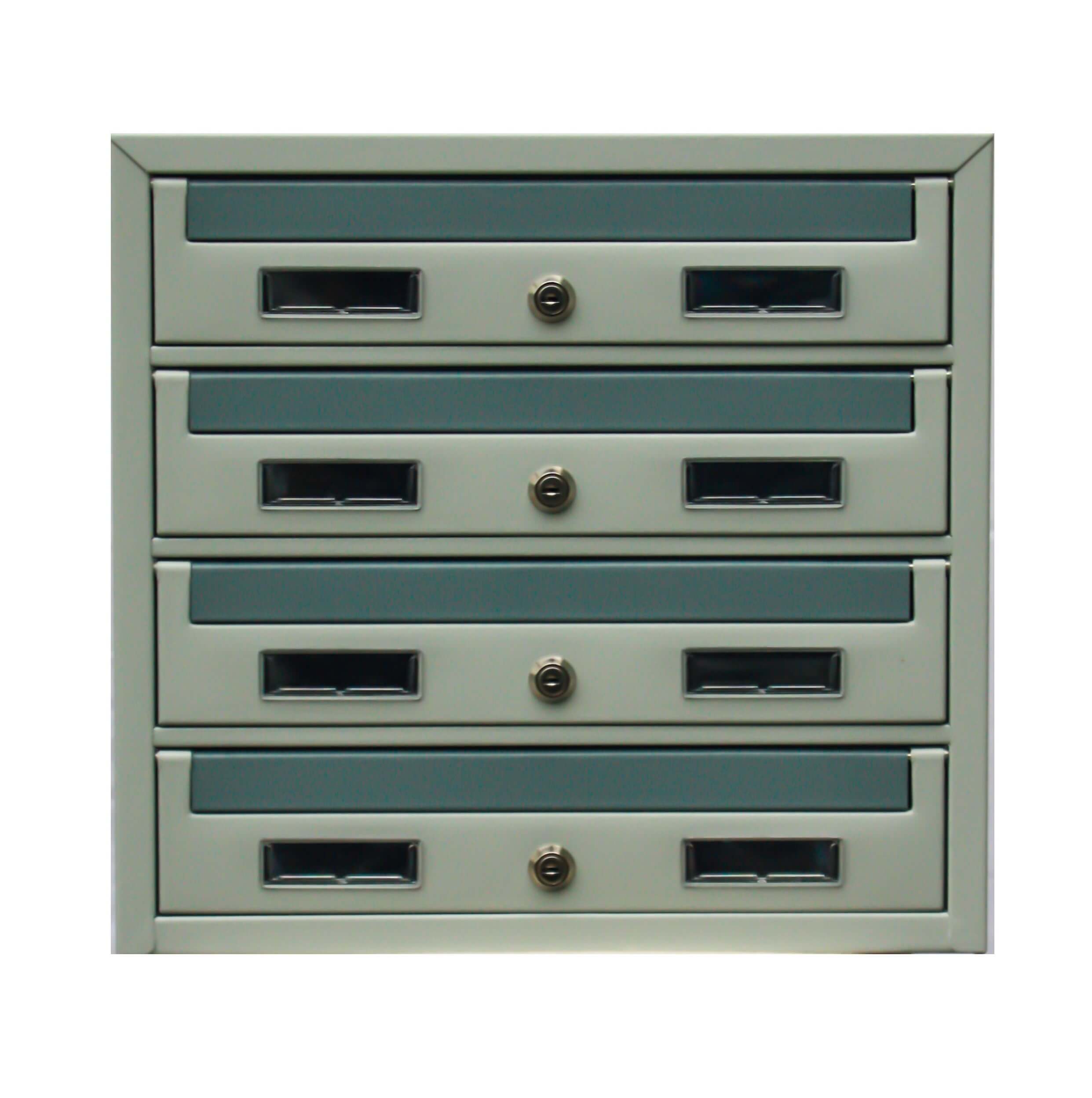 Cutii postale E76 cu 4 compartimente