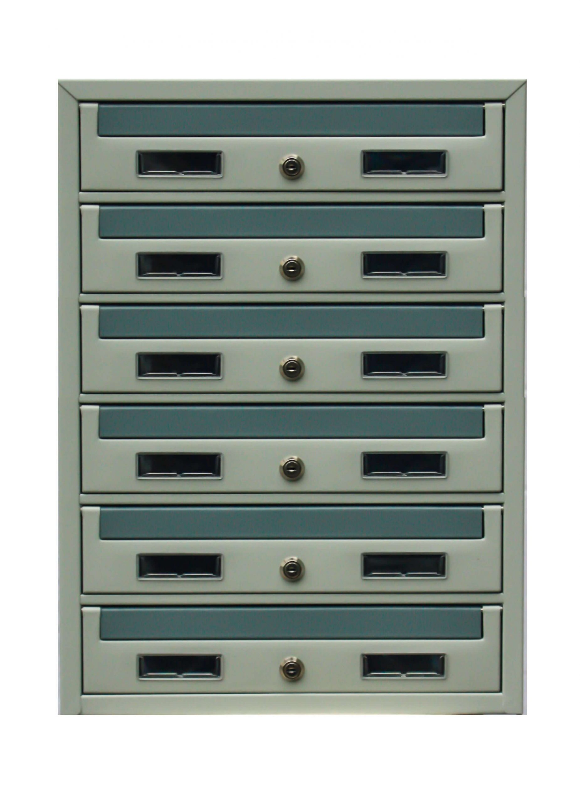 Cutii postale E76 cu 6 compartimente